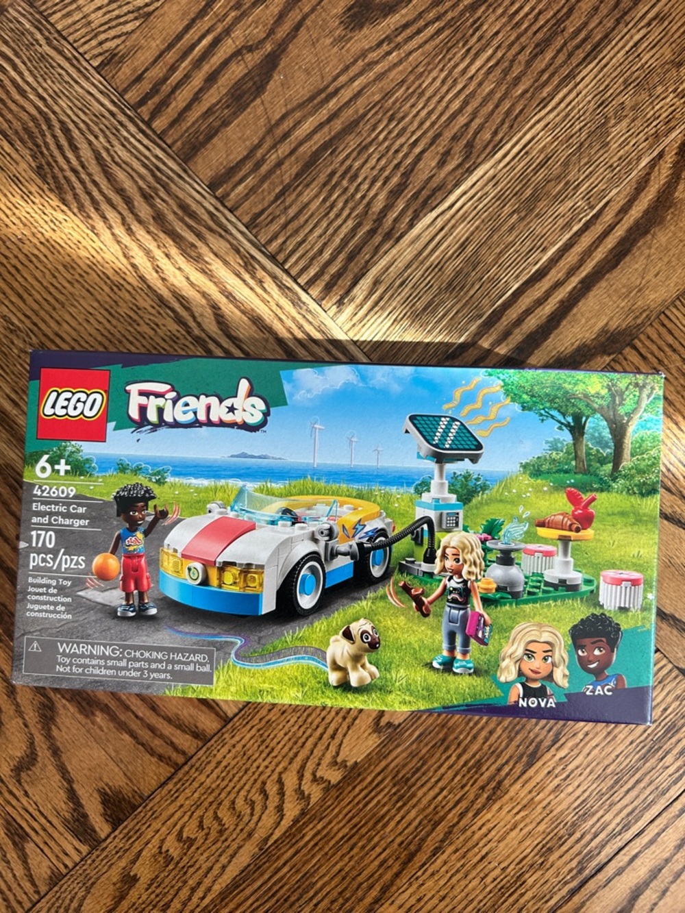 LEGO FRIENDS: Electric Car and Charger (42609) New Sealed Box 170 Pieces 6+